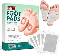 Detox Foot Patches, Pain Free Foot Pads for Stress Relief Sleep, Remove Toxins Cleansing Detox Foot Patches Kit for Release Body,Natural ingredients Ginger Adhesive Foot And Body (10 PADS DETOX PAD K)