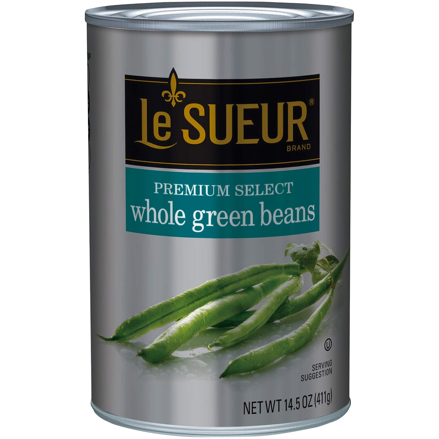 Le Sueur Premium Select Whole Green Beans, 14.5 Ounce (Pack of 12)