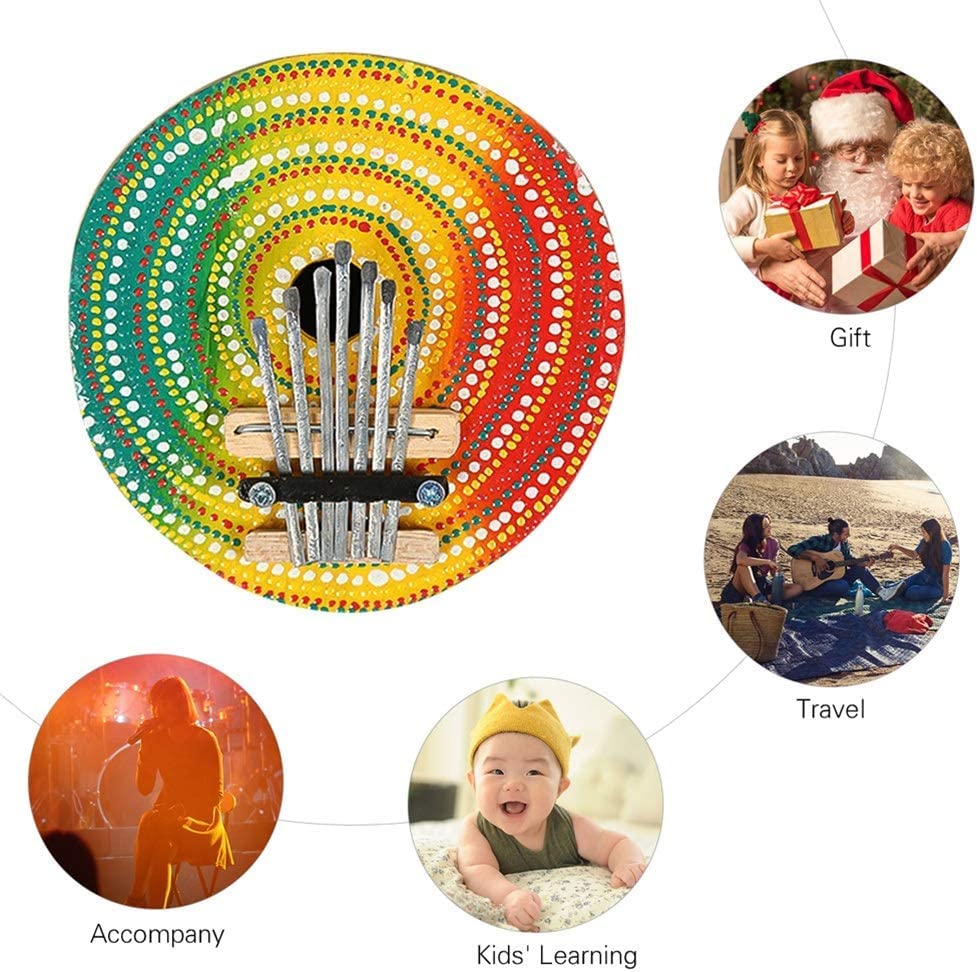 Mini Doigt Kalimba Pouce Piano 7 Touches Coloré Pouce Piano Kalimba Doigt Piano Noix De Coco en Métal Matériel… - Les Beatles, Paul McCartney, John Lennon, RIngo Starr, George Harrison Mini Doigt Kalimba Pouce Piano 7 Touches Coloré Pouce Piano Kalimba Doigt Piano Noix De Coco en Métal Matériel… – Image 5