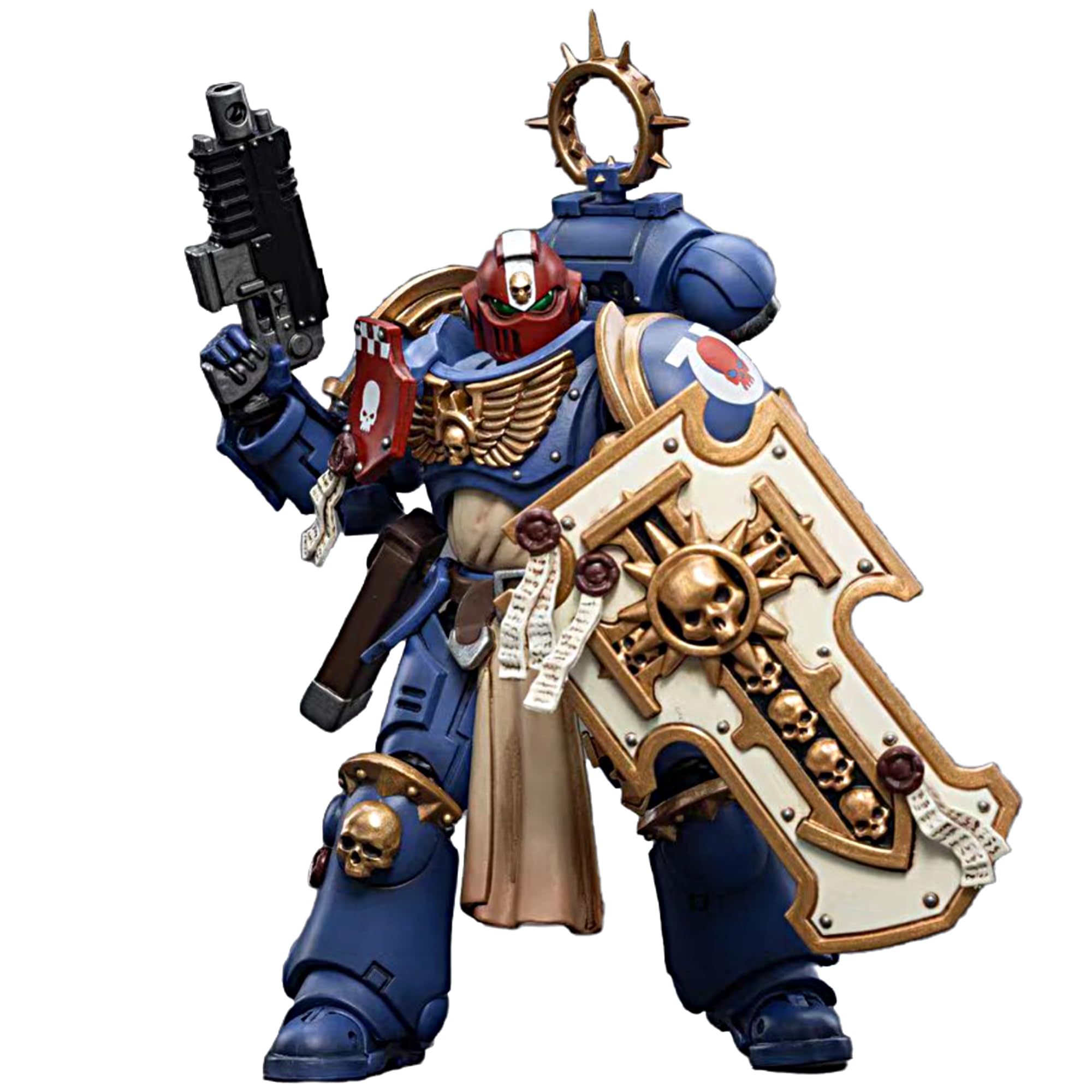 JOYTOY Warhammer 40K 1/18 Action Figure Ultramarines Bladeguard Veterano Fratello Sergente Proximo Modello da collezione