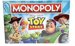 Monopoly Toy Story Board Game Family and Kids Ages 8+,