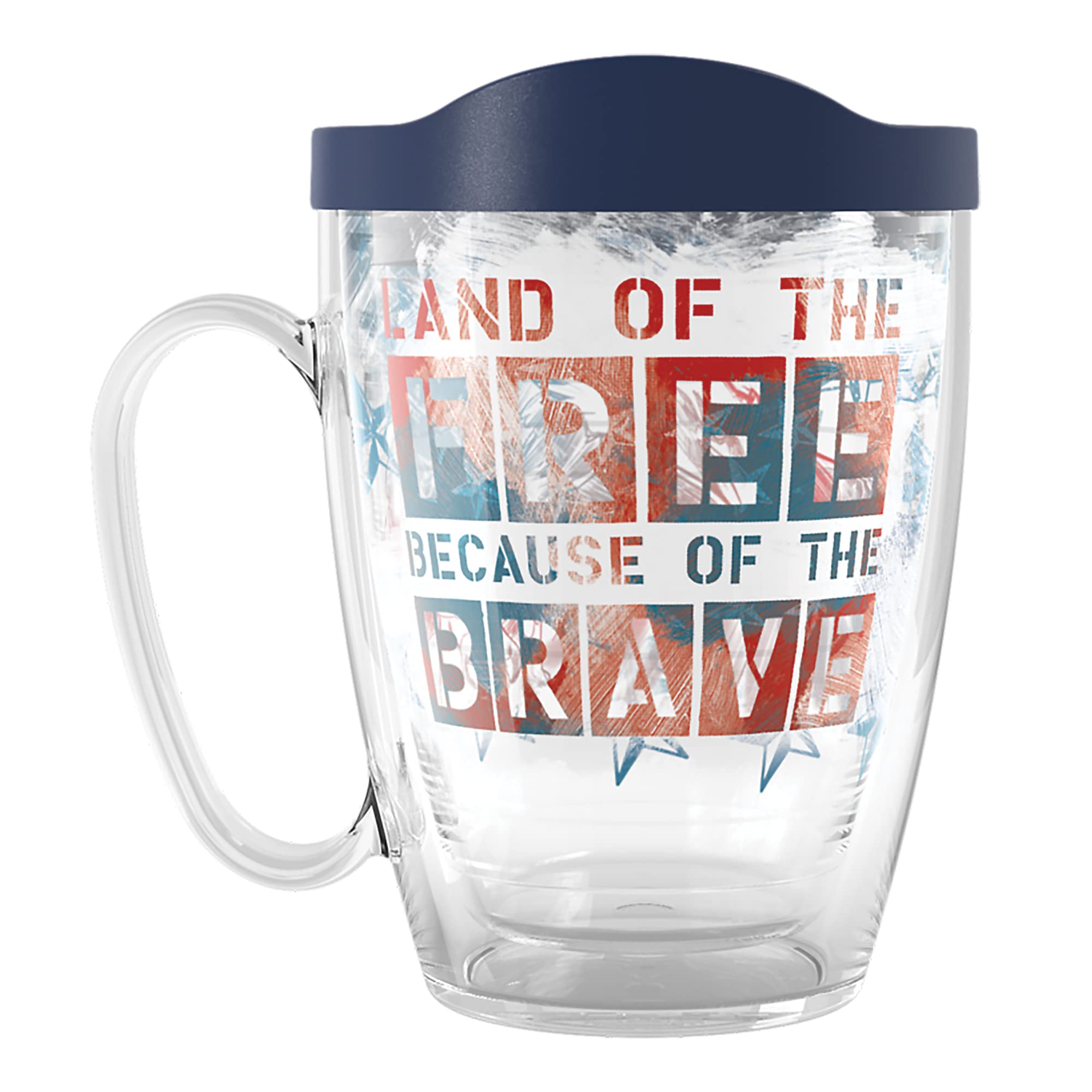 Tervis Land of the Free Eagle - Bicchiere termico a doppia parete, 470 ml, stile classico