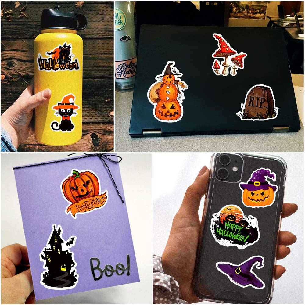 Sıcak satmak 50 adet neon işık anime sticker paketi dizüstü telefon için kaykay