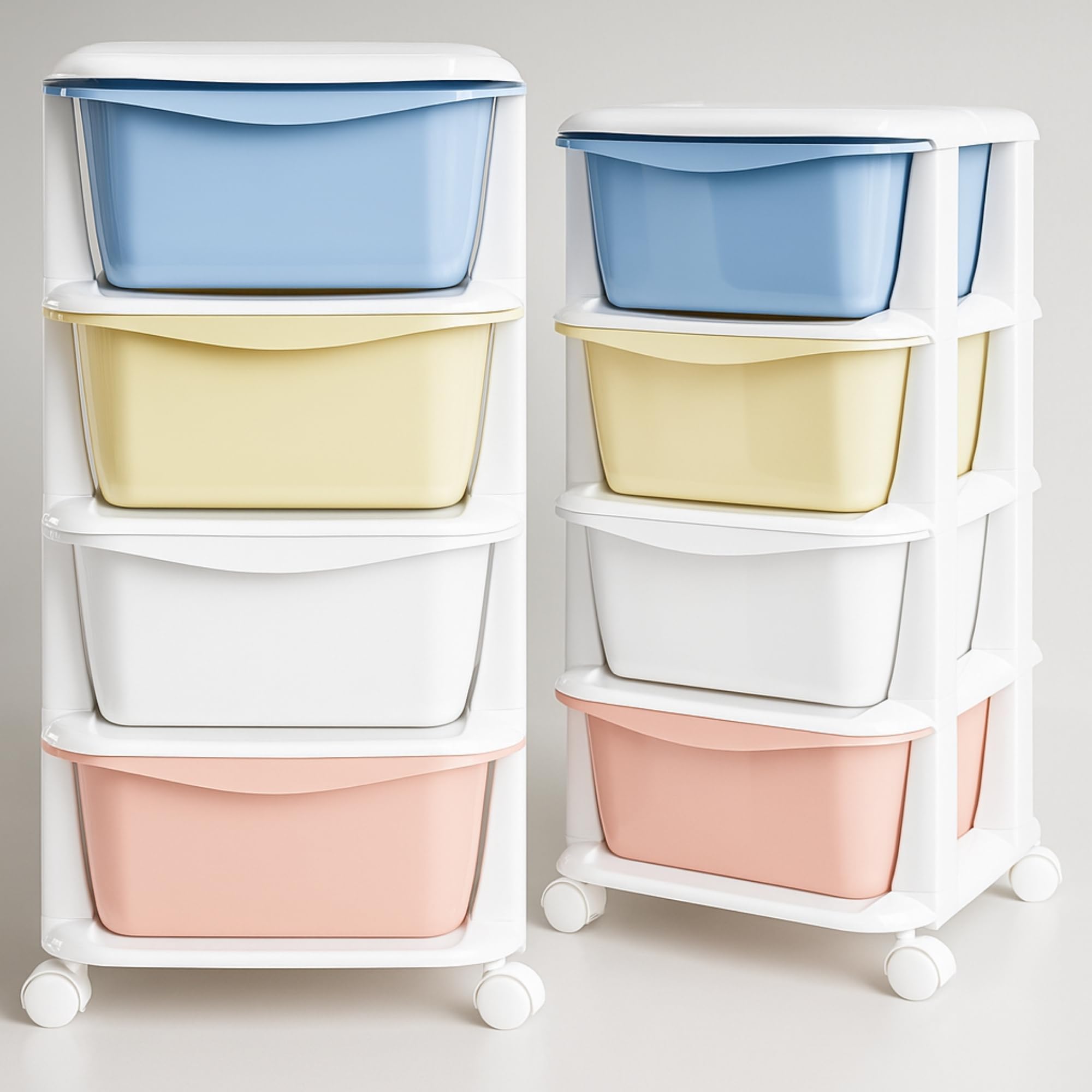 springos étagère à jouets 4 tiroirs
