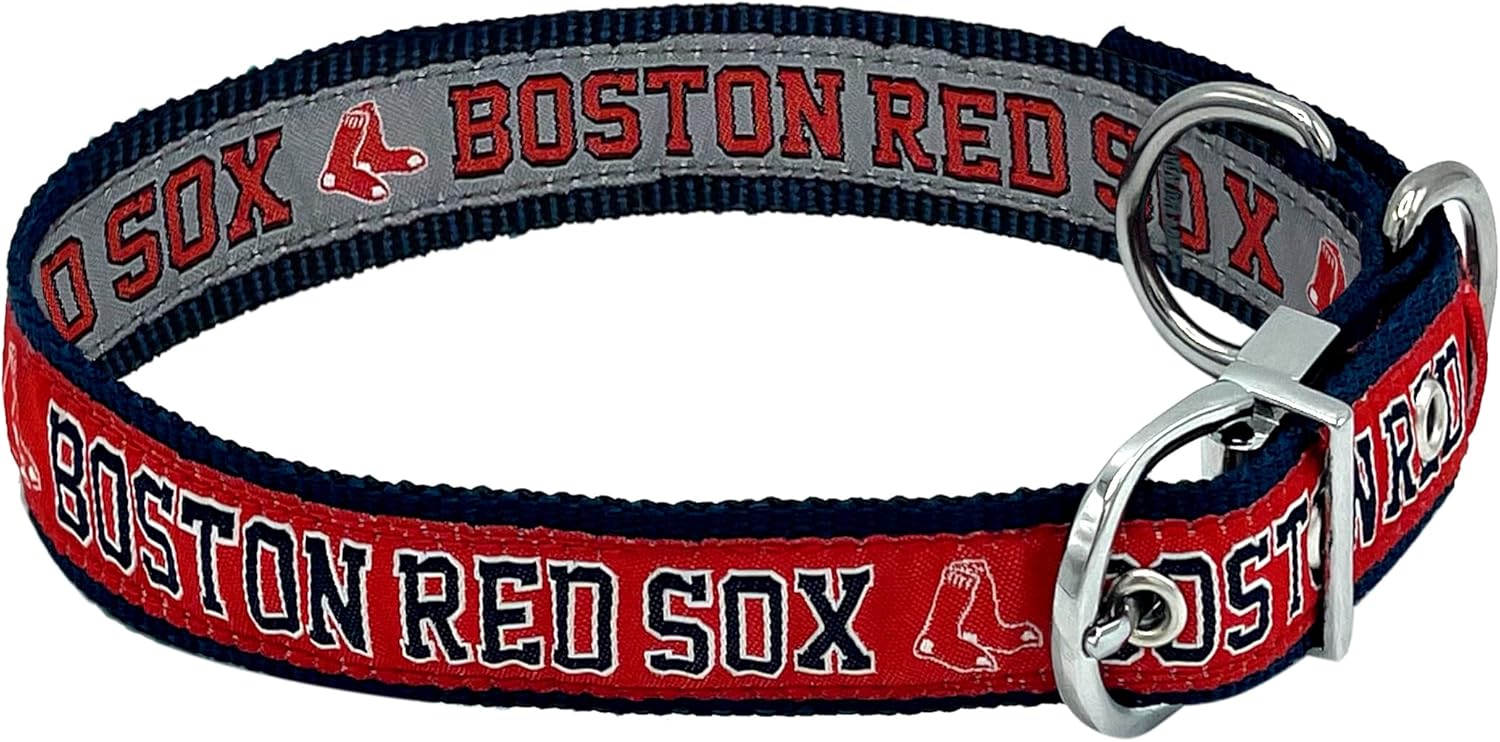 Boston RED SOX Reversible MLB Pet Collar, Medium Nigeria Ubuy