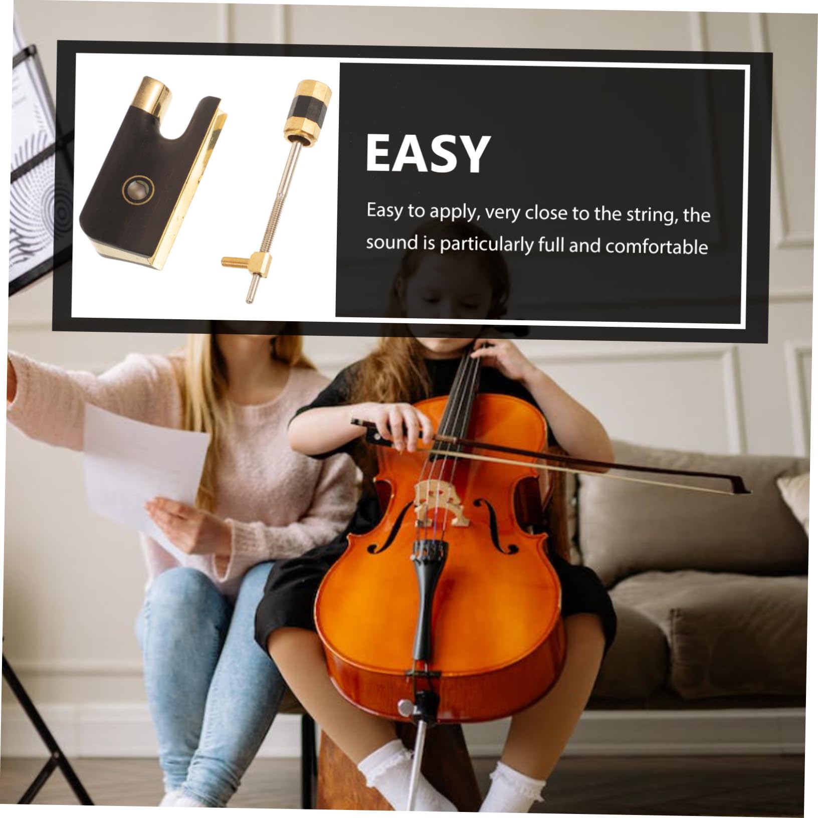 ifundom 5sets Accessori Per Violino Con Rana Di Ebano e Viti Sostituzione Professionale Per Archetto Di Violino Pratico e Resistente Per Uso Classe Musicale e Casa