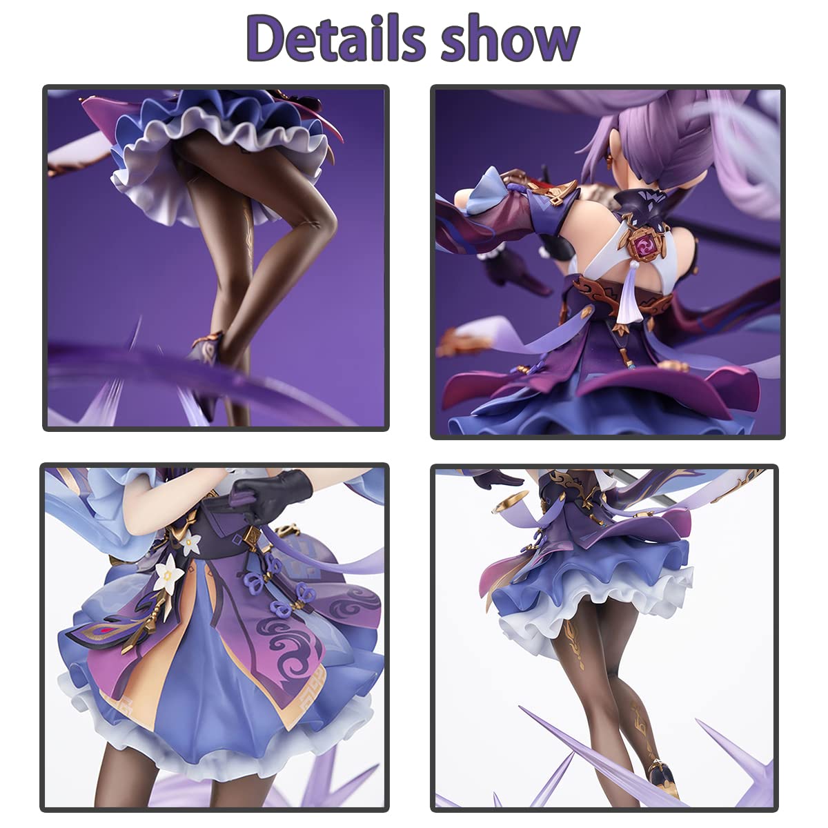 Amazon.co.jp: RZAHUAHU G-I KeQing 1/7 フィギュア 七星 リユエ
