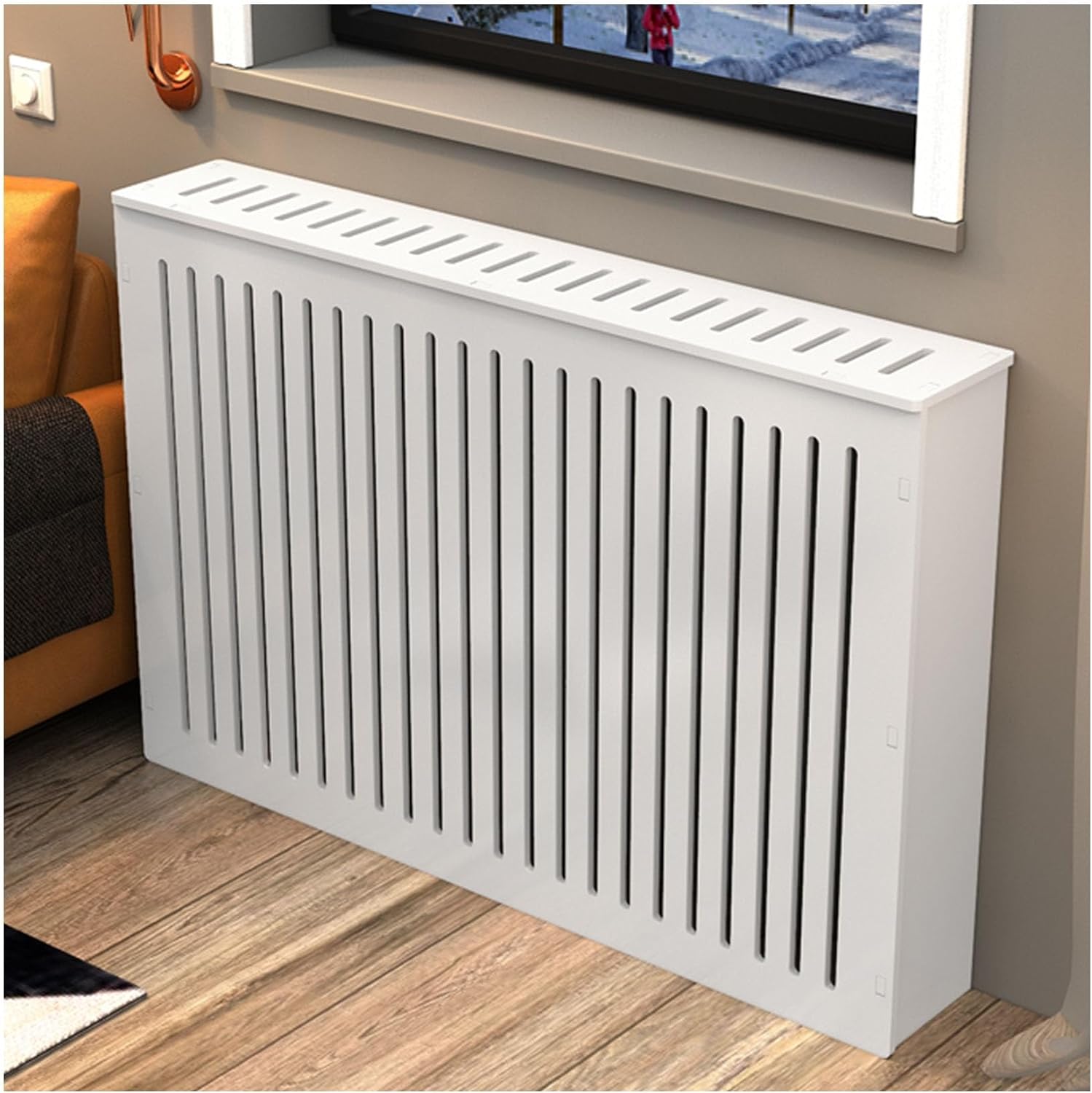 Front Radiator Blind Amazon.com: Radiator Cover Heating Cabinet Shelf Heater Cover for Old ...