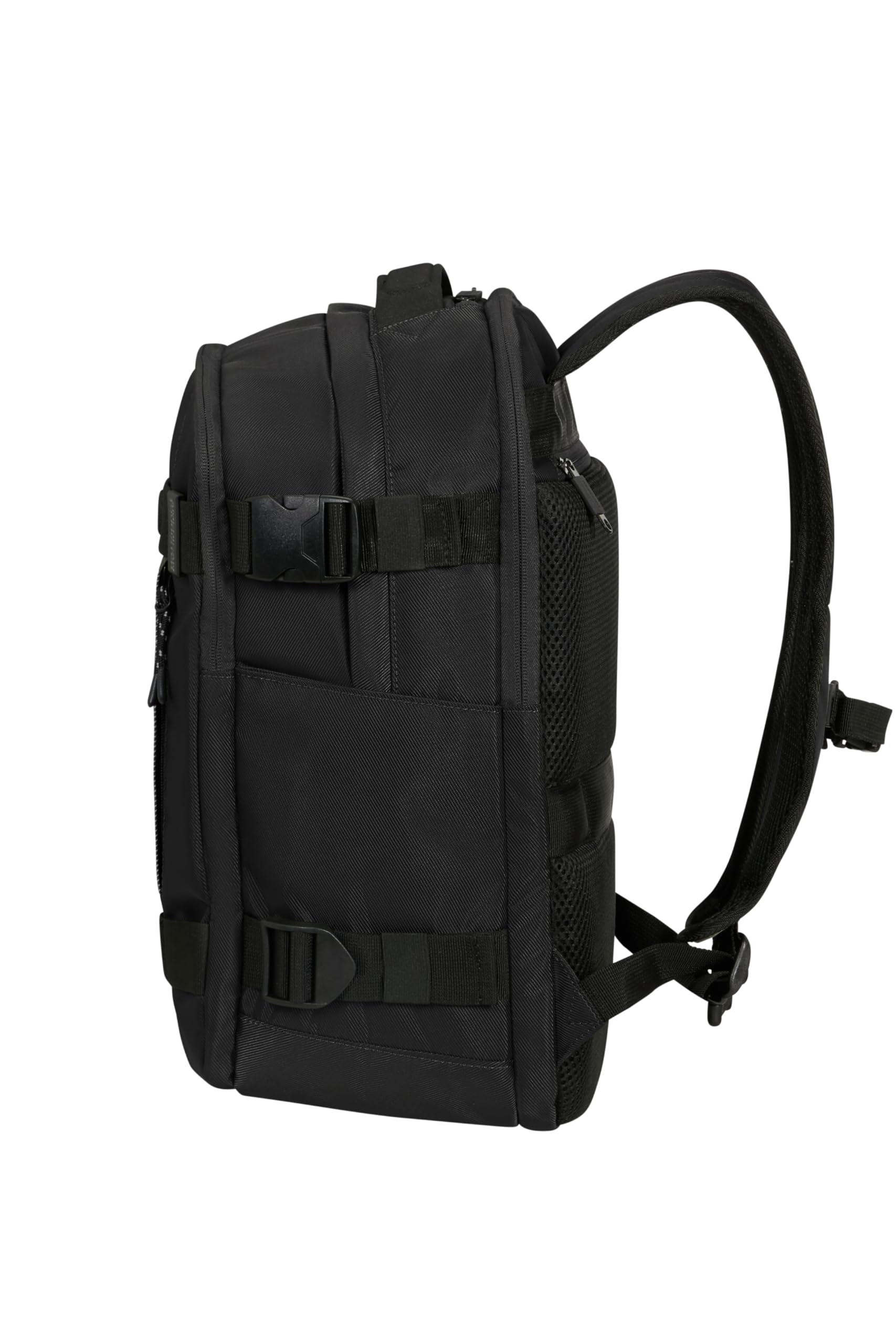 American Tourister Urban Track - Zaino porta PC 15.6" – 45 cm, 29 L - 3 scomparti grandi - Grande capacità - Ergonomico - Scomparto imbottito per laptop - Nero (Asphalt Black)