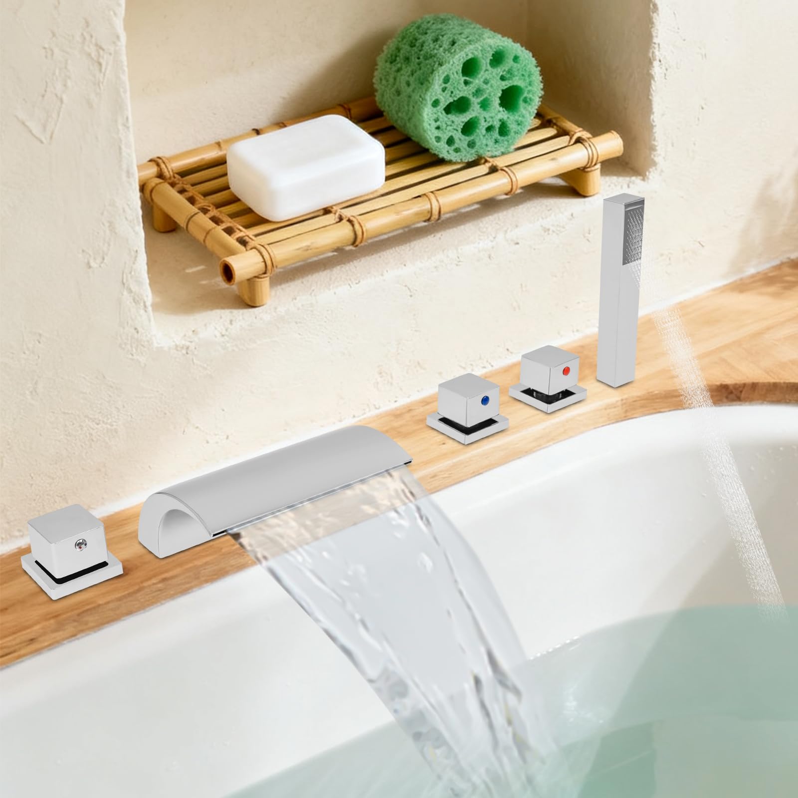 Grifo para bañera (5 orificios)