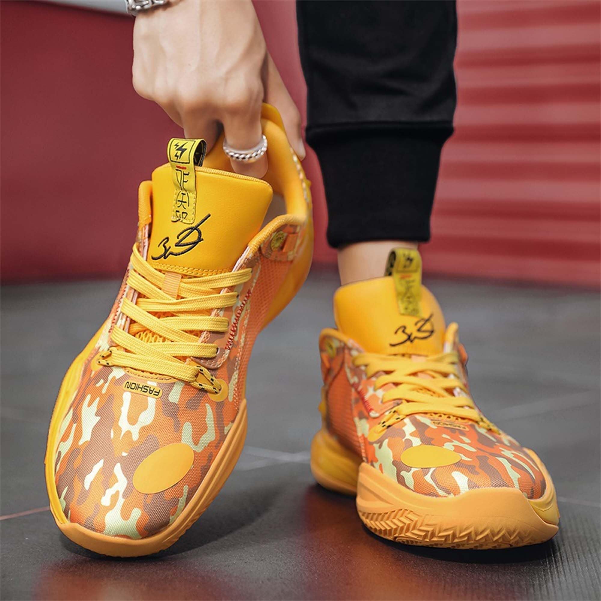 Unisex Buty do koszykówki Antypoślizgowe Odporne na zużycie Amortyzujące Modne buty sportowe Buty spacerowe