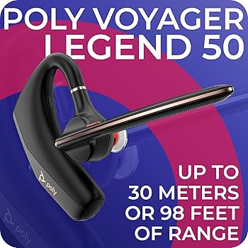 Poly Voyager Legend 50 UC ワイヤレスイヤホン Amazon.com: POLY Voyager Legend 50 - Bluetooth Headset