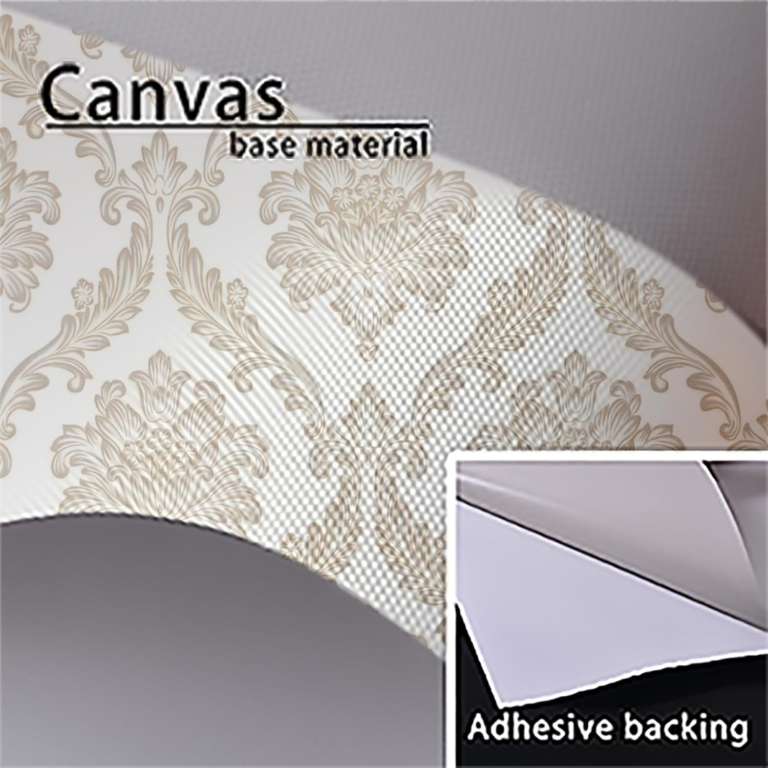 Vintage Peel and Stick Wallpaper, Self-Adhesive Material, Removable, Thickened,for Home Office, Living Room, Dining Room, 17.3x118 Inch
