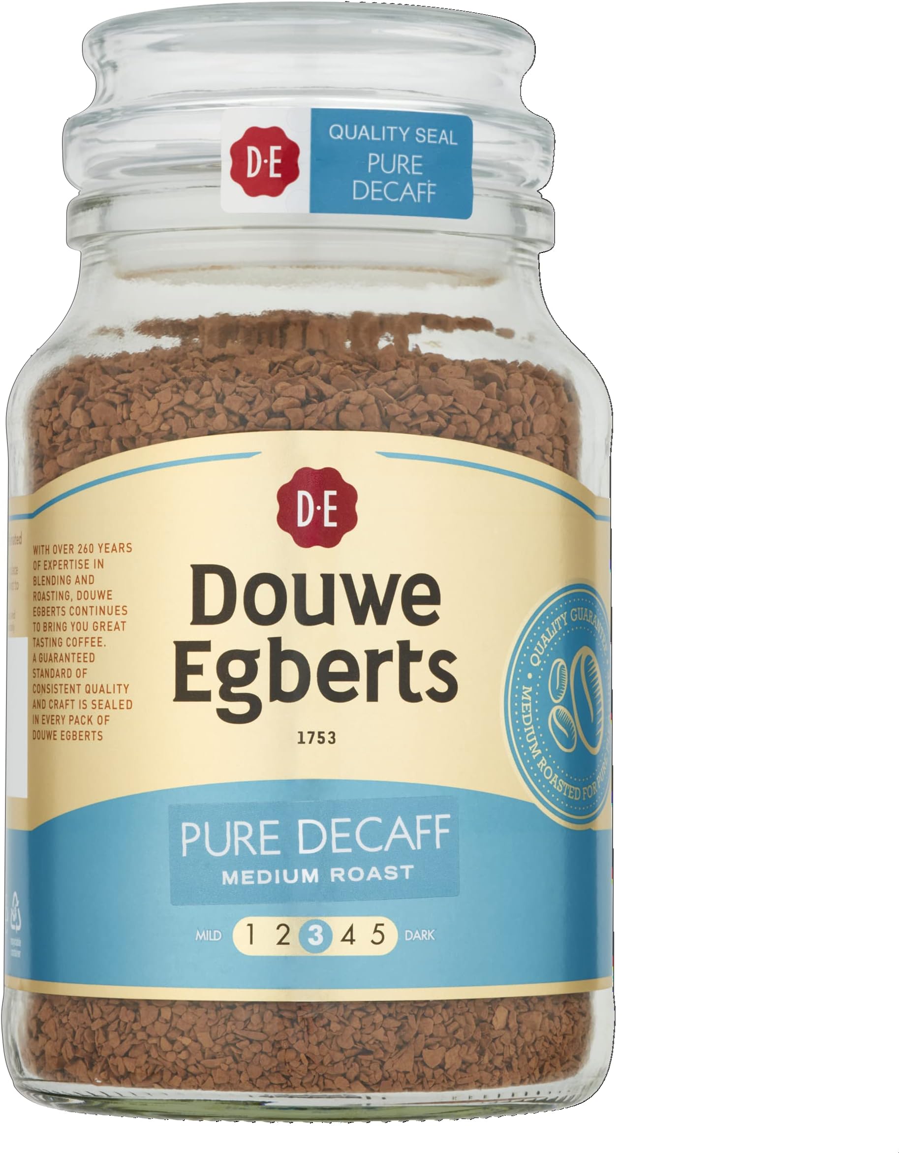 Pure Decaffeinated Instant Coffee 190g