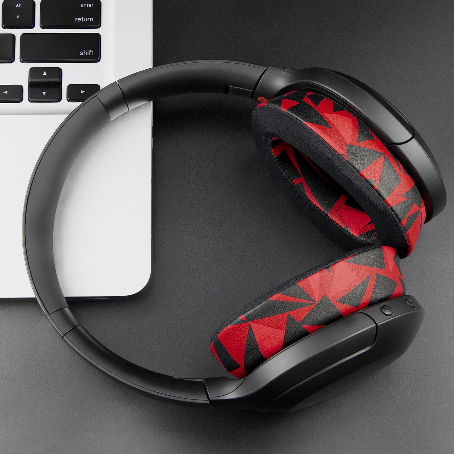 SOULWIT Cooling Gel Replacement Earpads for Sony WH-H910N H910 h.Ear on 3 Wireless Noise-Canceling Headphones, Ear Pads Cushions with Noise Isolation Foam - Red Storm - Image 7