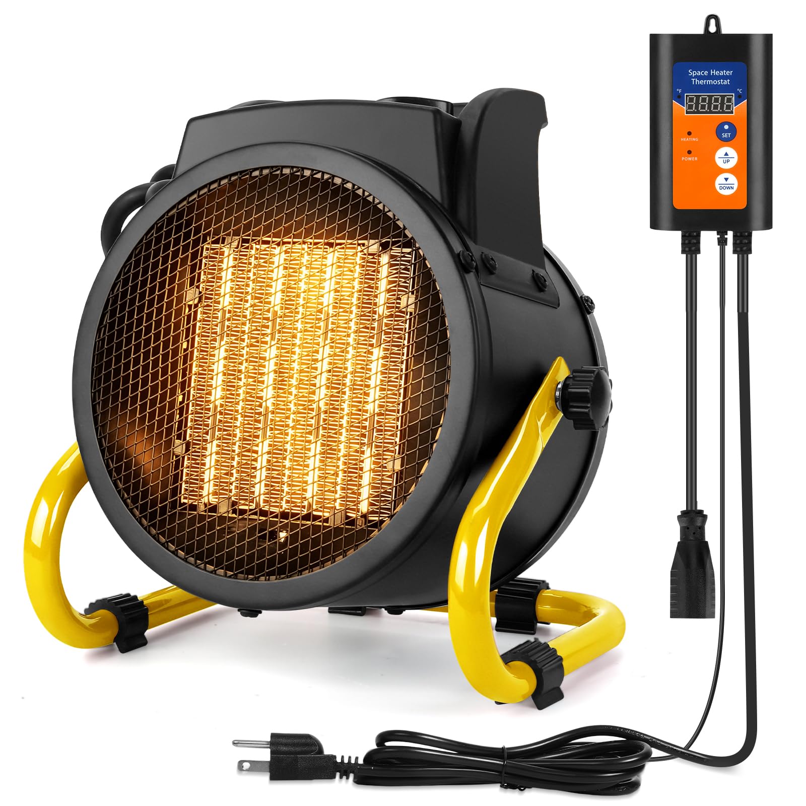 Greenhouse Heater with Digital Thermostat