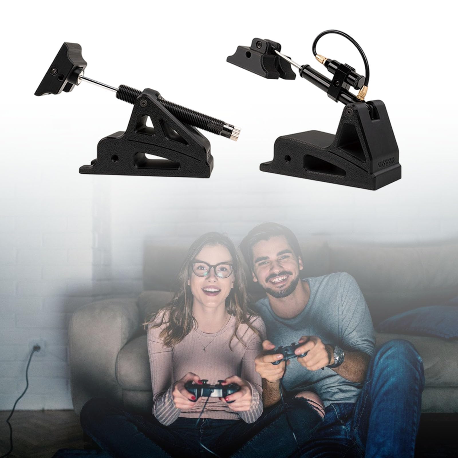 Juego de amortiguación hidráulica para controladores de juegos que reduce las vibraciones, modificación y mejora del ruido, amortiguación hidráulica