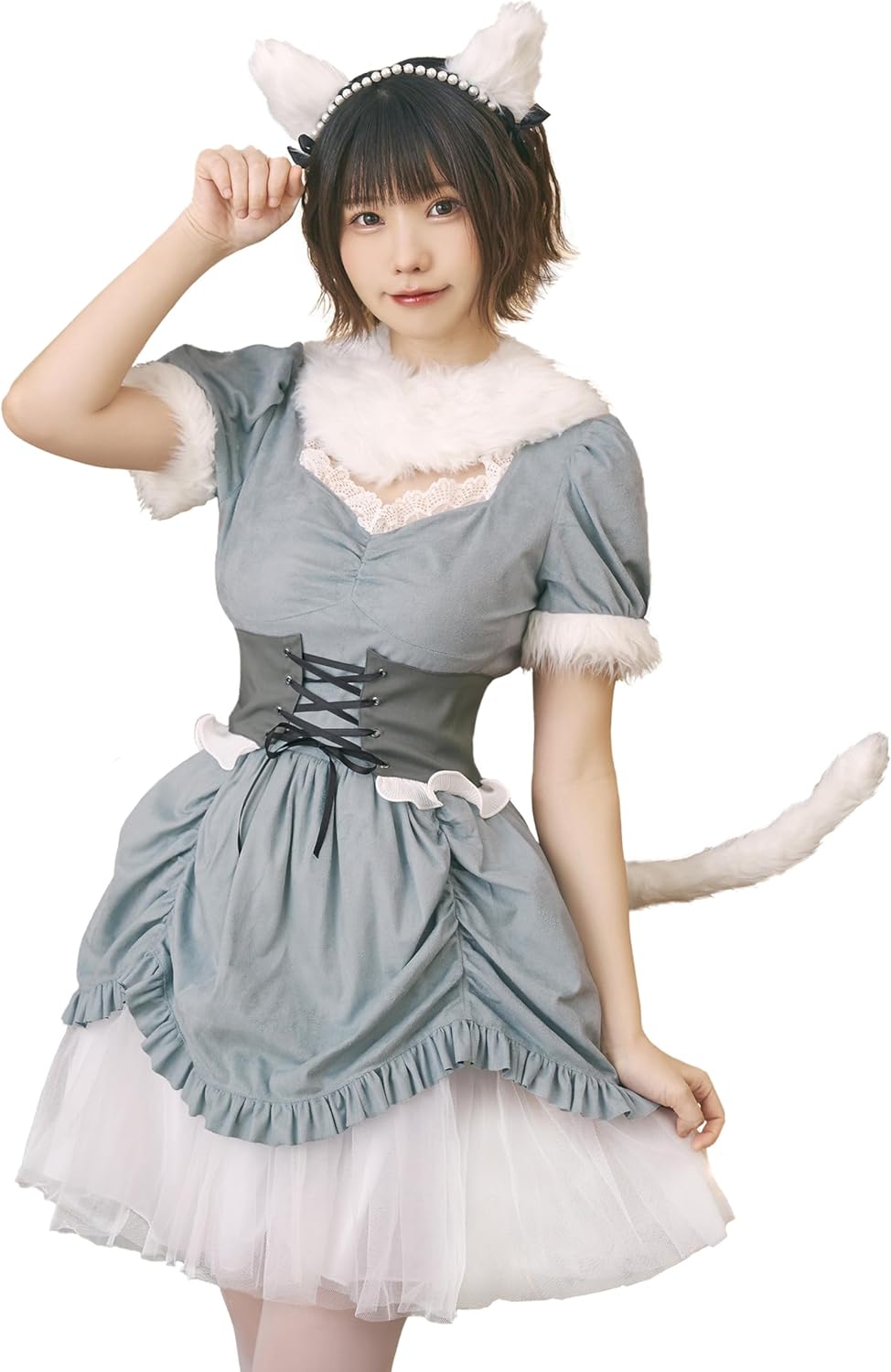 クリアストーン(Clearstone) ダスティコンフィ コスプレ ハロウィン キティ レディース サックスブルー クリアストーン(Clearstone) ダスティコンフィ コスプレ ハロウィン キティ レディース サックスブルー