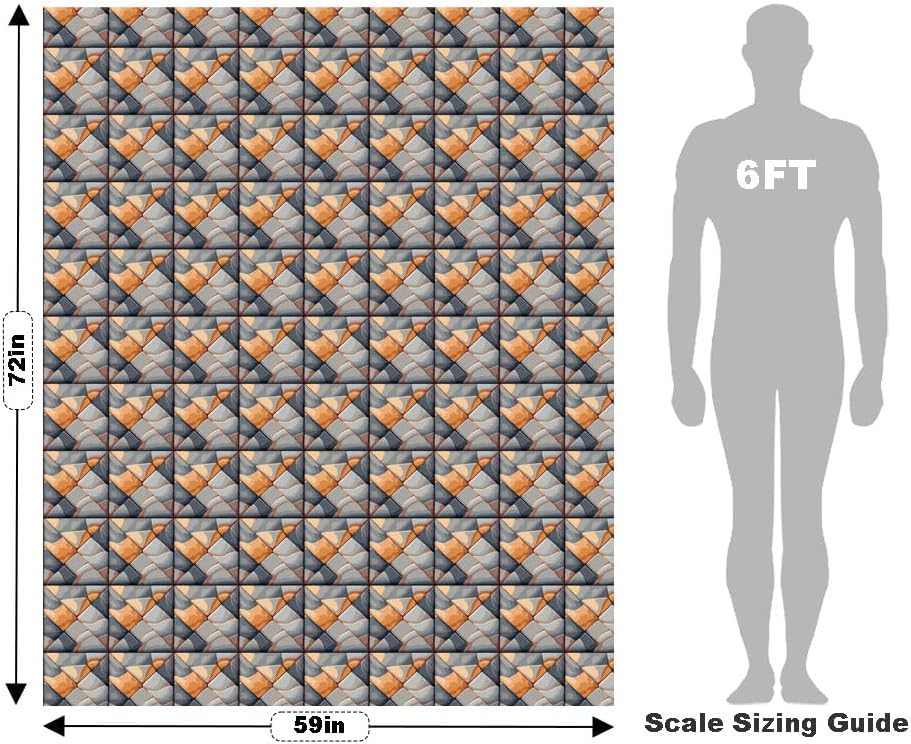 Rwraps Marble Tile Pumpkin Square Matte Vinyl Film Wrap 114Wx74'H  Vinyl Vehicle Car Film Sheet Roll