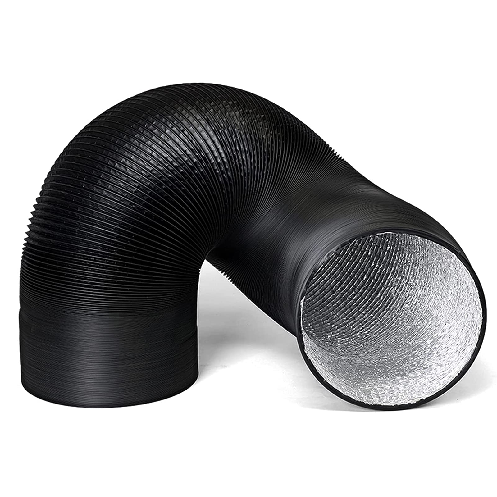 Buy BGHHV Dryer Vent Hose, Flexible Aluminum Ducting with Clamps Heavy