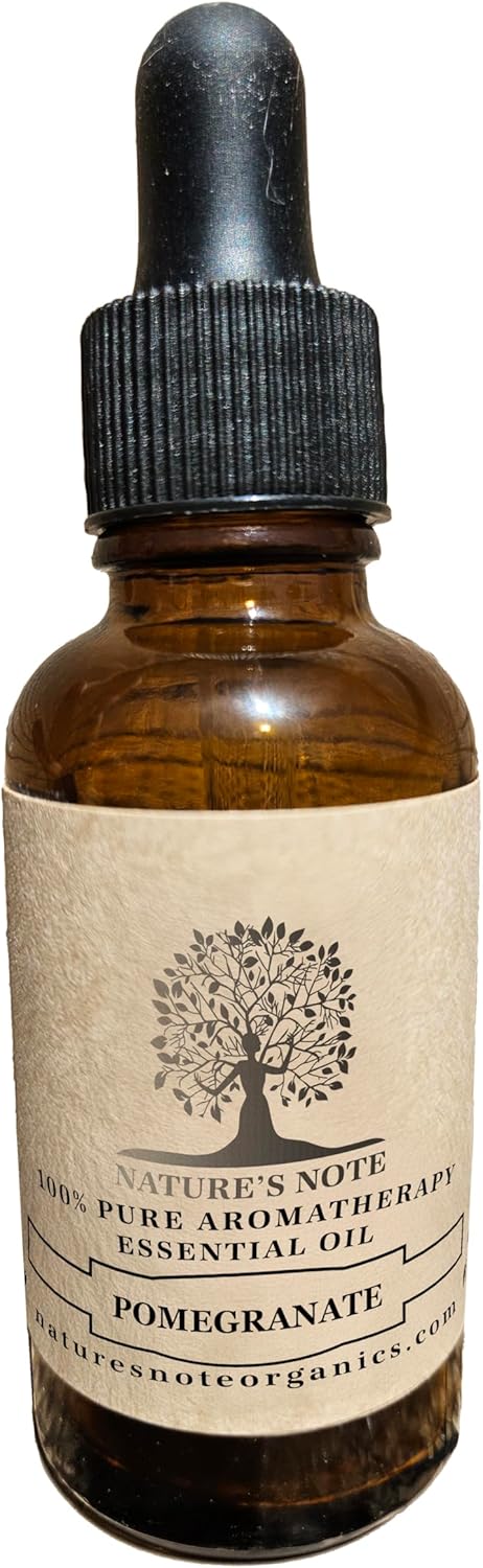 Pomegranate - 100% Pure Aromatherapy Grade Essential Oil by Nature's Note Organics - 0.3 Fl Oz