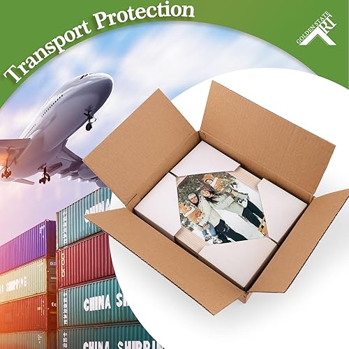 Miniatura 15 de Golden State Art - Protector de esquina para marco de fotos (cartón, ajustable, 48 unidades)