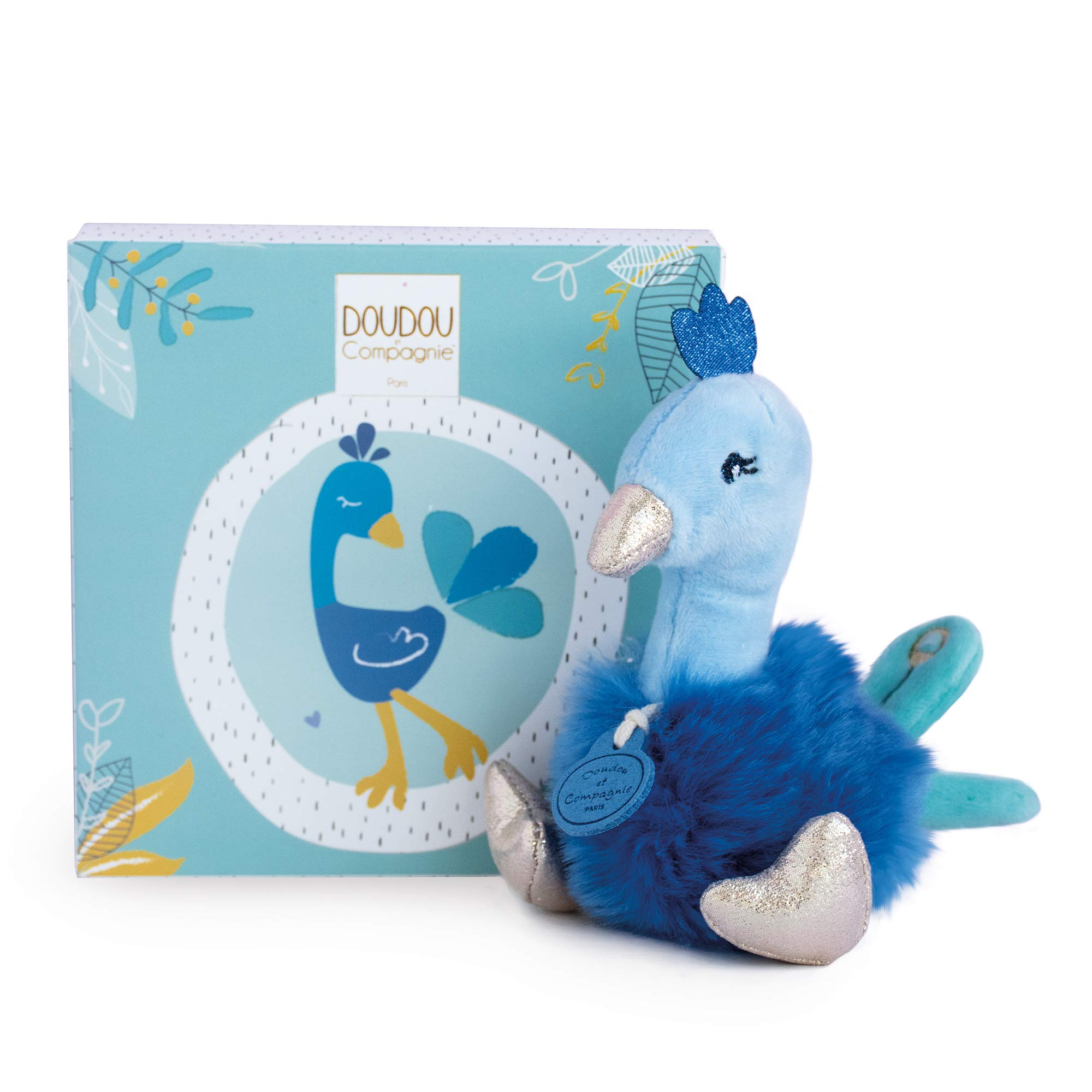 Doudou et CompagnieDC3526 MINIZOO Peacock Gold