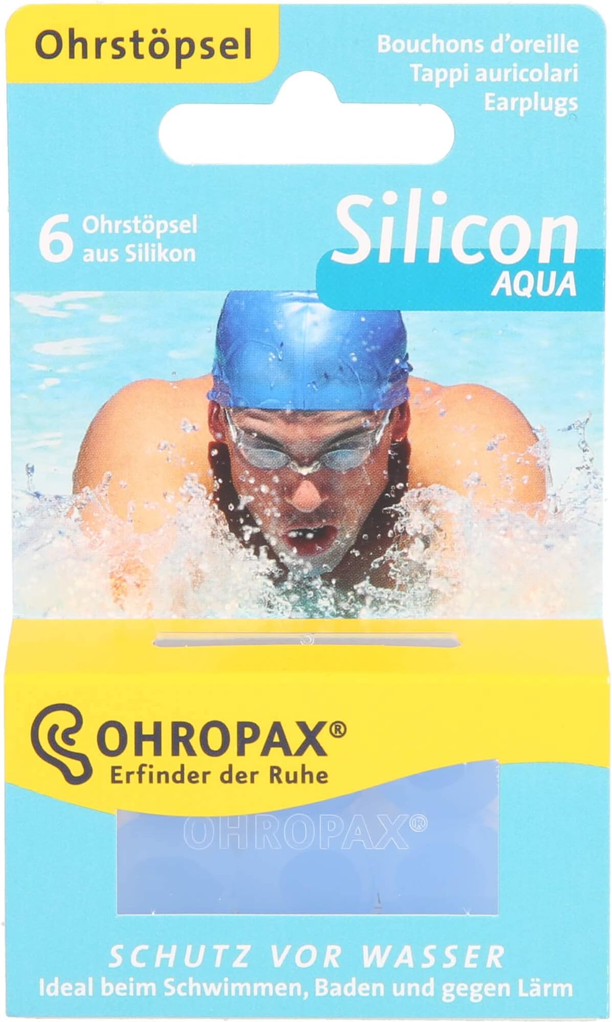 OHROPAXSilicone Aqua Pack of 6