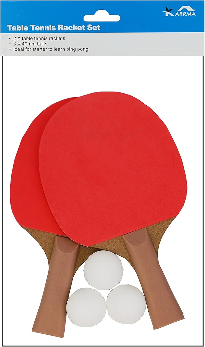 Karrma Ltd. Table Tennis Set HighPerformance 2 Portable Table Tennis