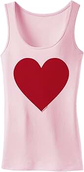Amazon.com: TOOLOUD Big Red Heart Valentine's Day Womens