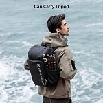 Sac à Dos K&F Concept® 25L Sacs à Caméra pour Photographes, Sac à Caméra de Grande Capacité avec Housse de Pluie, Compartiment pour Ordinateur Portable de 15,6 pouces Compatible avec Canon/Nikon/Sony/DJI Mavic Drone | Sac à Caméra avec Housse de Pluie Compartiment pour Ordinateur Portable de 15,6"