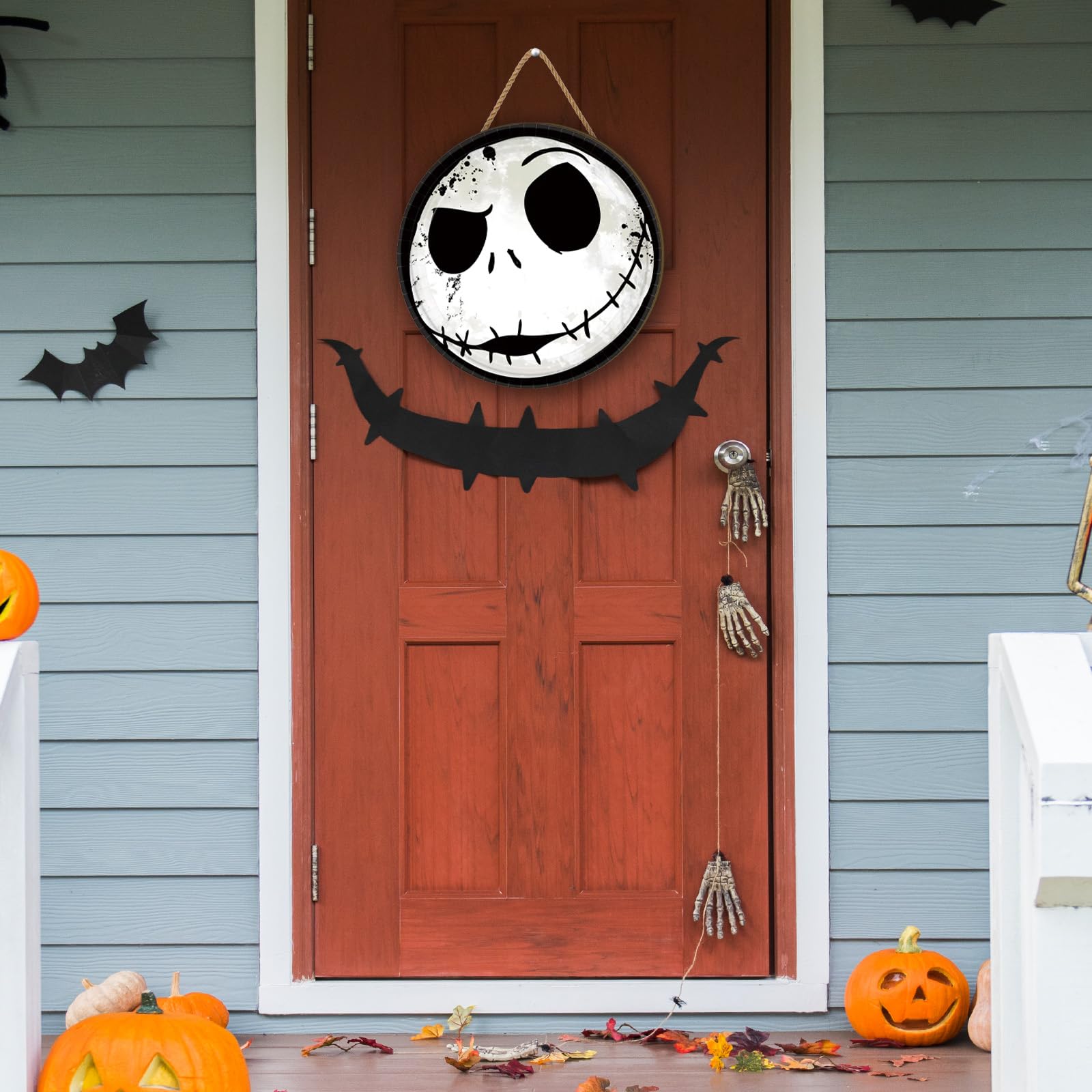 Halloween Decorations Wooden Door Sign Door Decor Wreath Halloween Decorations and Supplies for Home Party