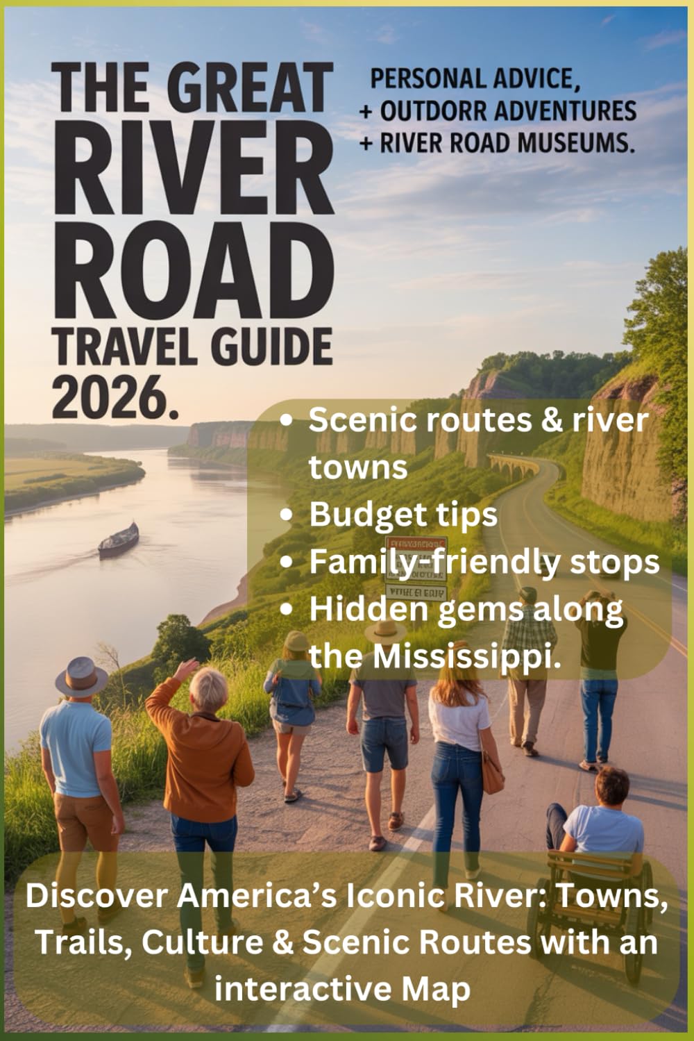 THE GREAT RIVER ROAD TRAVEL GUIDE 2026: Discover America’s Iconic River: Towns, Trails, Culture & Scenic Routes with an interactive Map