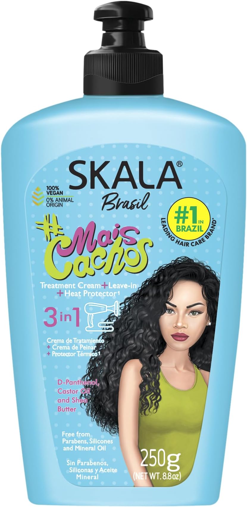 Skala Expert Mais Cachos 3 En 1 250G Crema para el cabello Hair Cream 3 pack