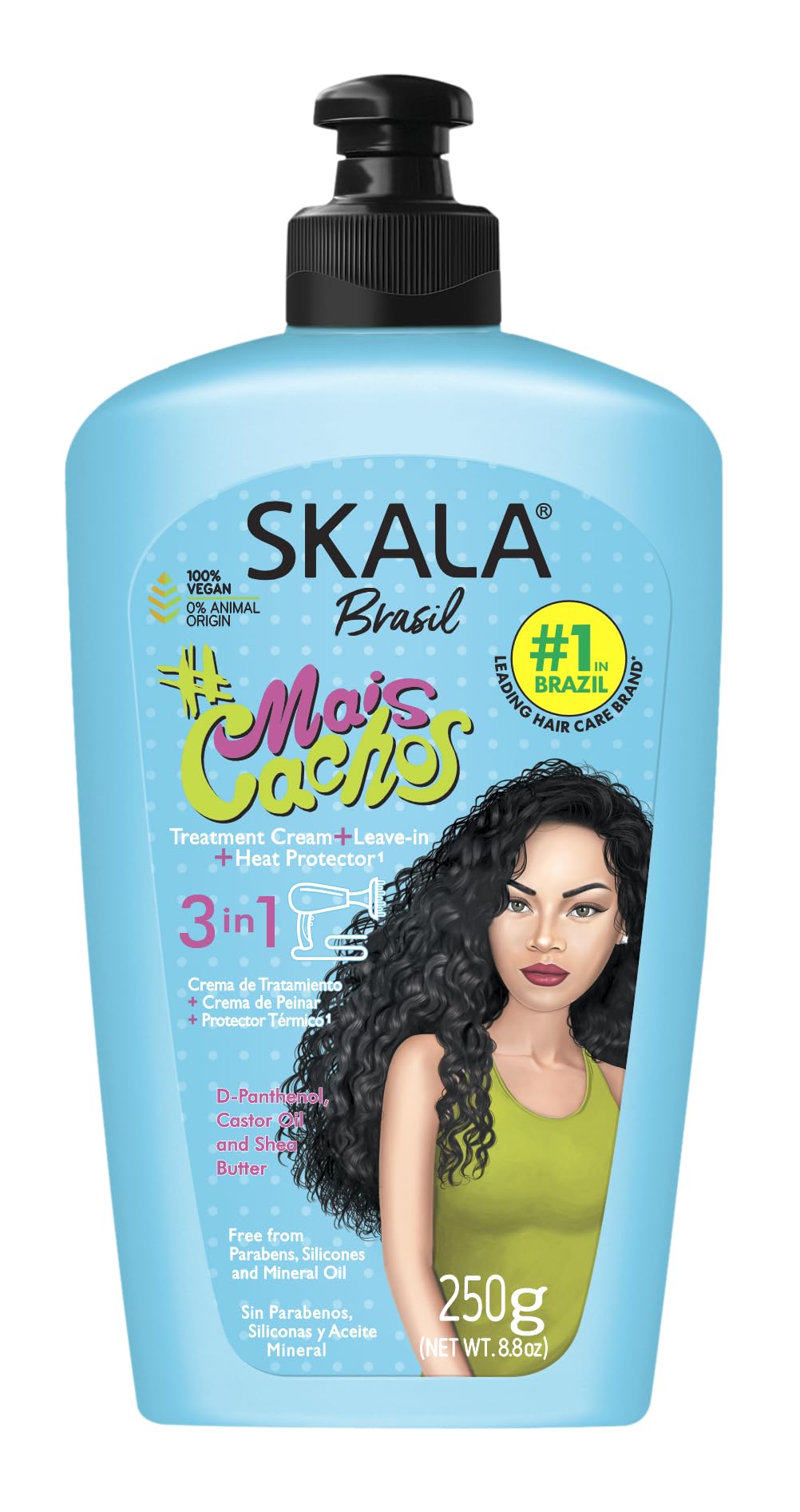 Skala Expert Mais Cachos 3 En 1 250G Crema para el cabello Hair Cream 3 pack