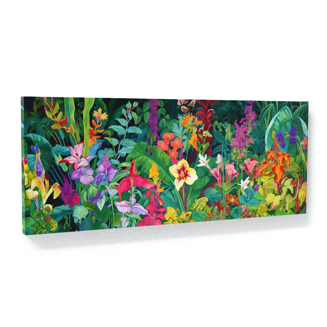 Amazon.com: Sense Canvas Tropical Garden 15 Canvas Art - Home