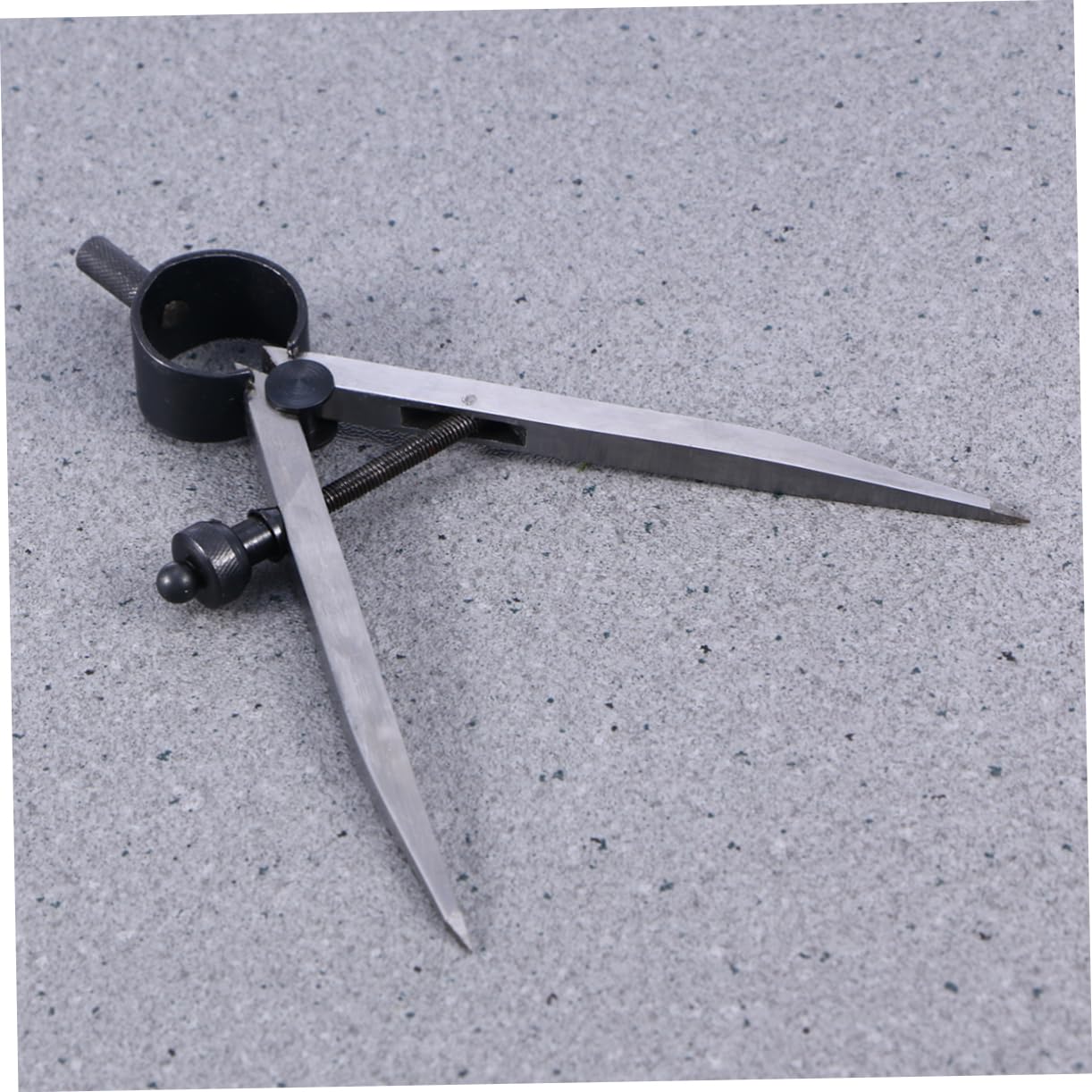 Stainless Steel Divider Caliper 100mm Rapid Fine Adjustment Measuring Tool | Central Adjustment Mechanism, Precise Distance Transfer, Spring Style, Suitable for Technical Layout Work