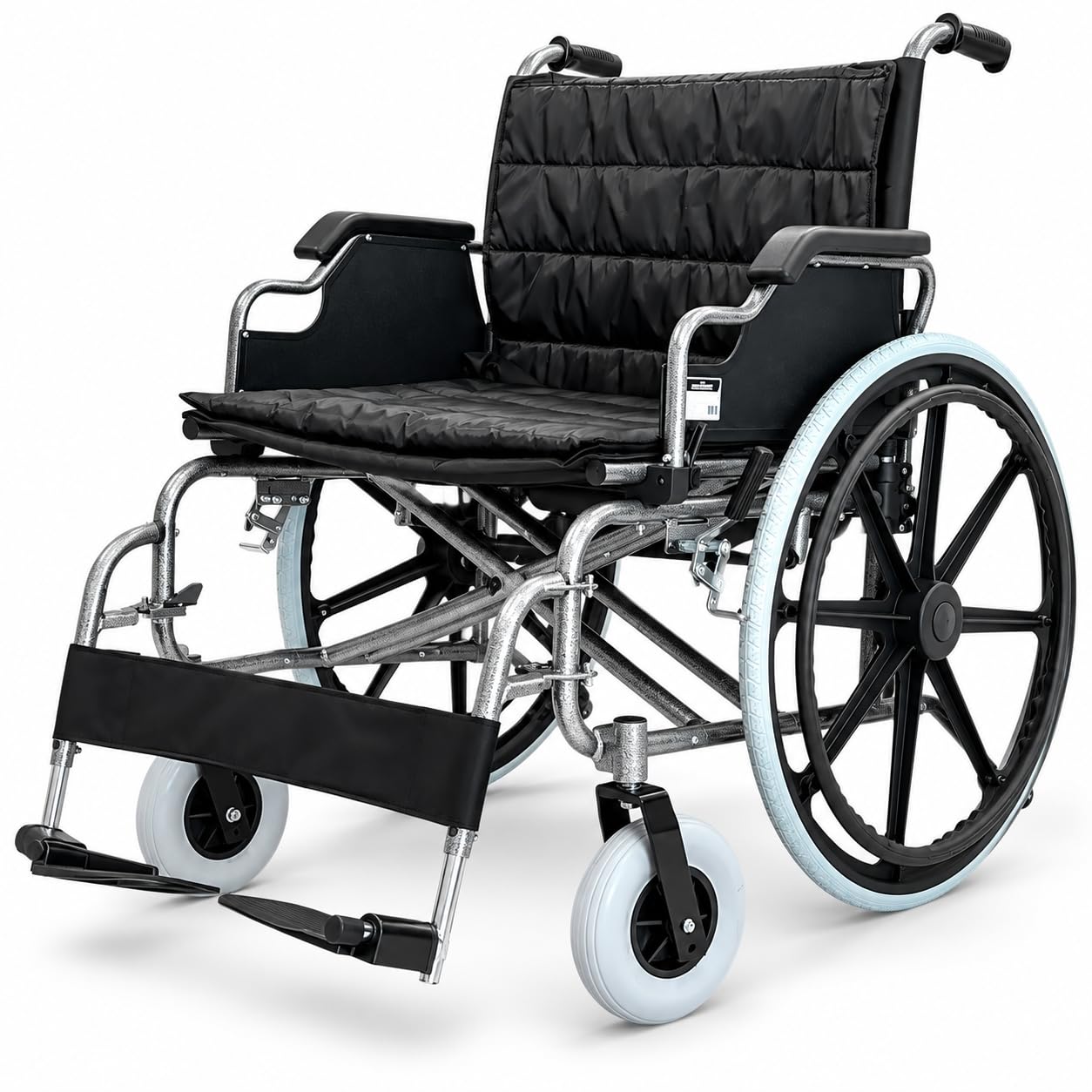 Silla De Ruedas Bariátrica Con Asiento Amplio
