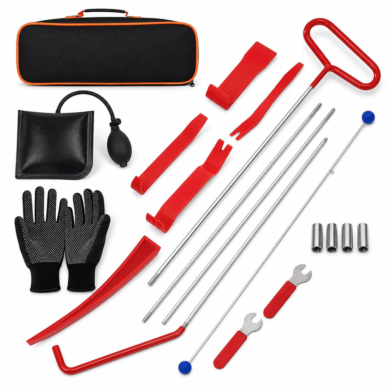 HIGH & SKY 17 PCS Car Tool Kit - tool sets | Mubboo