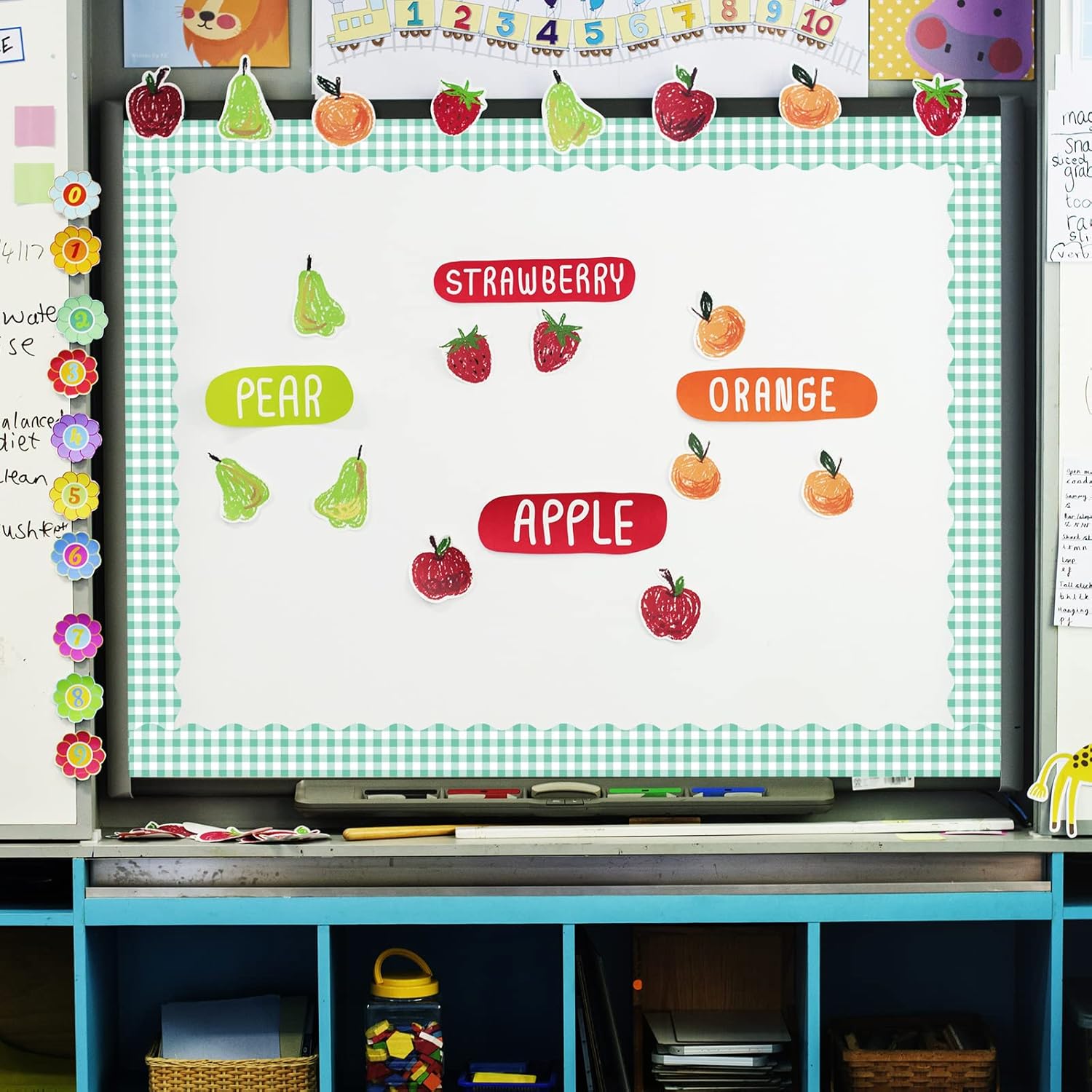 Whaline 164ft Buffalo Plaid Bulletin Board Borders 5 Rolls Spring Easter Die-Cut Bulletin Board Strips Plaid Rolled Bulletin Board Trim for School Classroom Office Chalkboard Decoration 6 71oucAkfVvL. AC SL1500