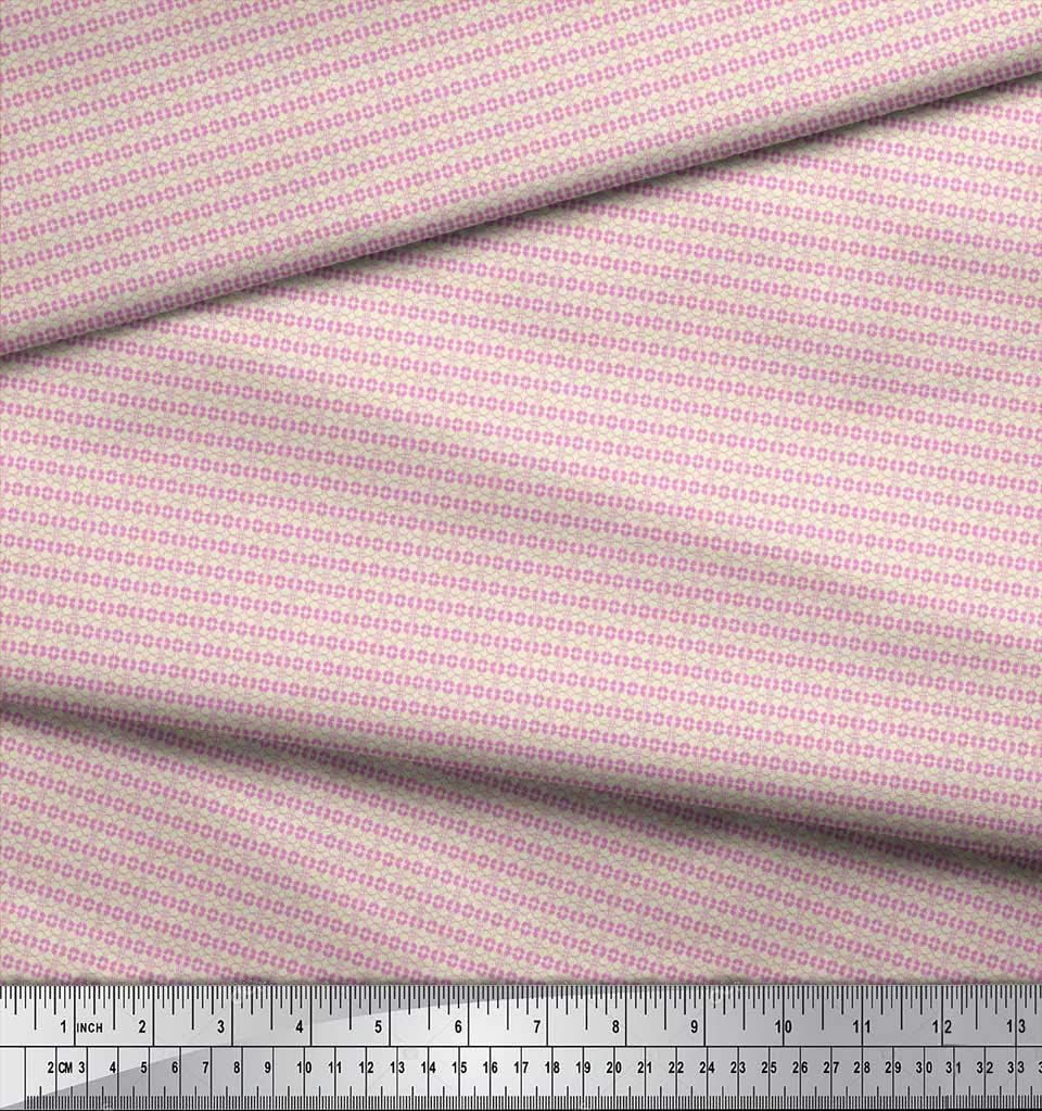 Soimoi Cotton Canvas | 42" Wide, Sold by The Yard | Travel Pattern - Light Yellow | Durable Medium Weight Fabric for Bags, Curtains, Crafts & Décor image 3