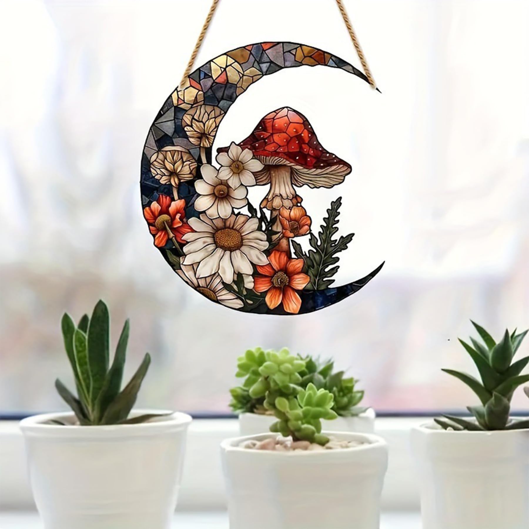 Mushroom Decor, Sun And Moon, Toadstool Decorations - Image 2