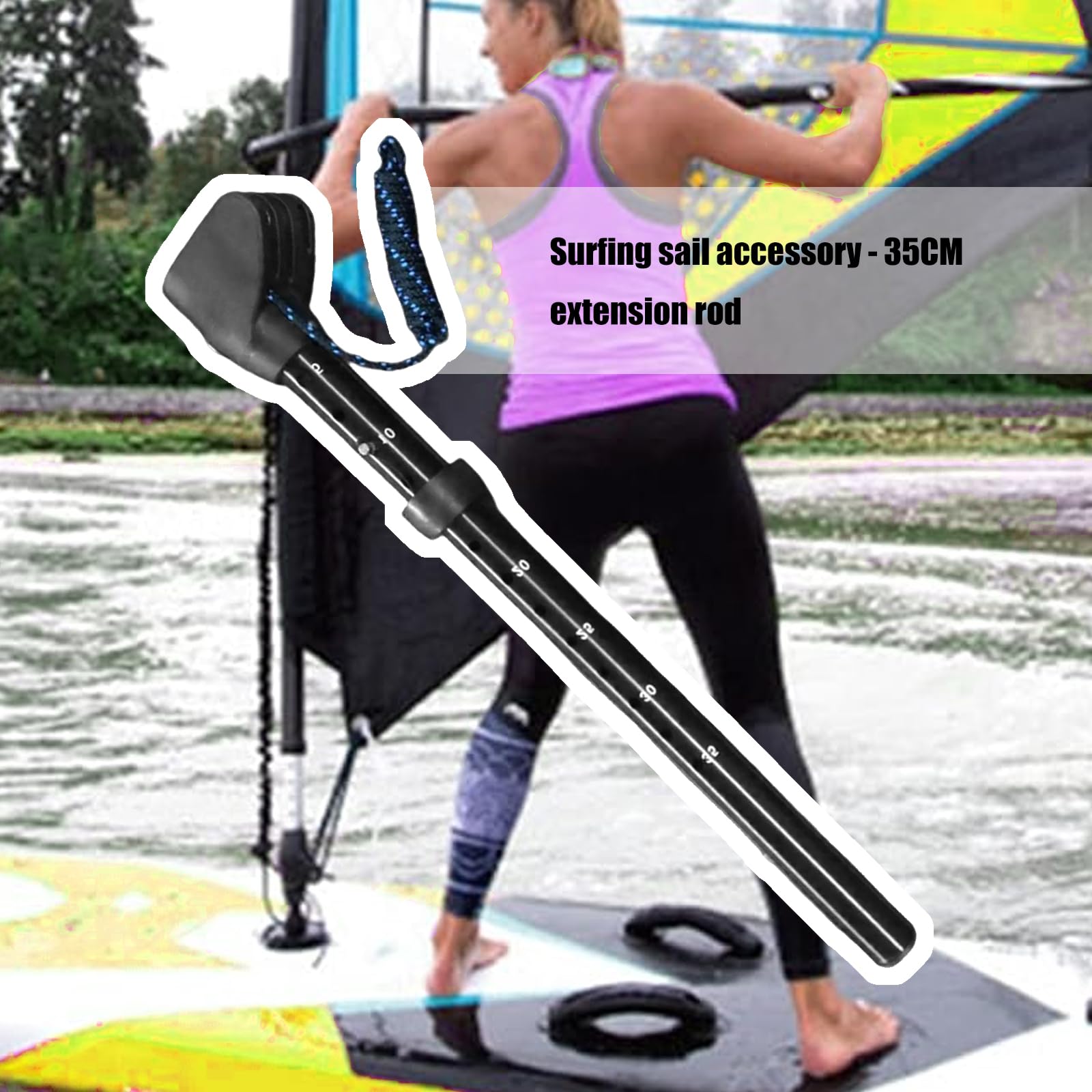 Oxxggkao Universals Sailboarding Mast Adapter Construction Easyly Installation Accessory for Surfing Water Sport