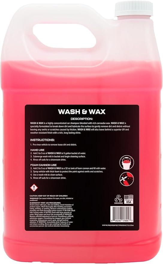 Wash & Wax (1 galón) miniatura 5