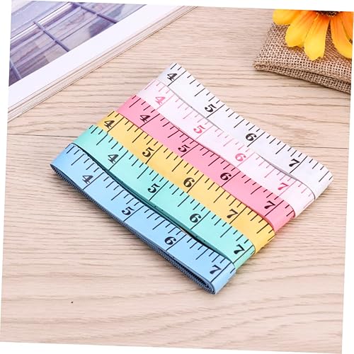 Miniatura 7 de NUOBESTY Cinta métrica Costura Costura Suministros de costura Cinta de medición corporal Cinta métrica portátil Cinta métrica para tela corporal