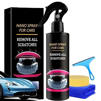 2025 New Scratch Remover, Car Scratch Repair Nano Spray, Fast Repairing Scratch, All Cars & Surfaces 1pcs