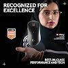 Logitech G PRO X Superlight 2 DEX Lightspeed Wireless Gaming Mouse with 5 Programmable Buttons, USB-C Charging, 60g pro-Grade Light Mouse with 32k DPI Sensor for PC/Mac - White