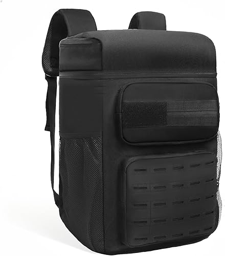 Miniatura 10 de Mochila térmica aislada a prueba de fugas para hombres y mujeres, 36 latas, mochila térmica suave, aislada, impermeable, de gran capacidad