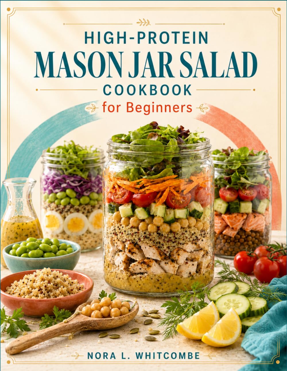 High-Protein Mason Jar Salad Cookbook for Beginners