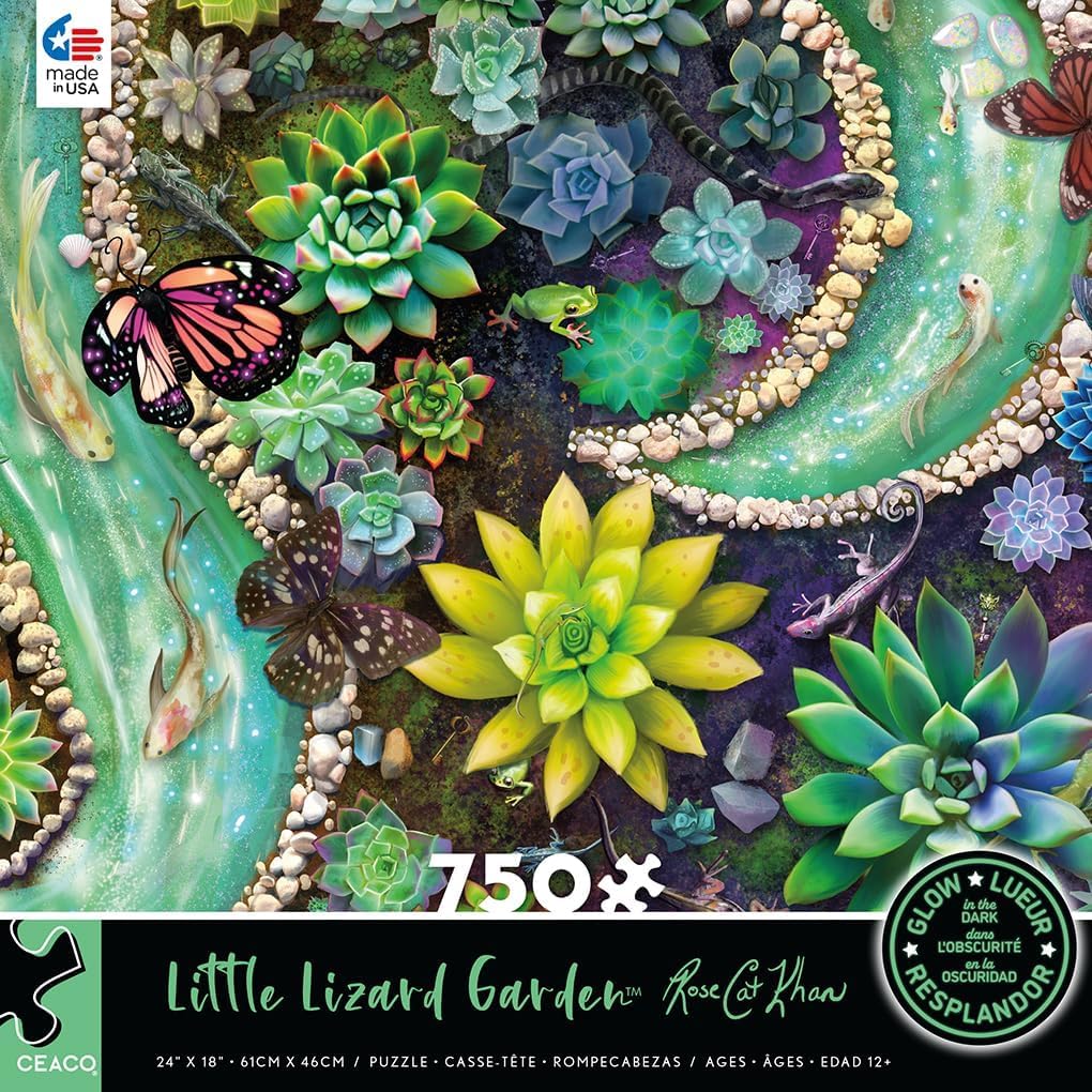 ダイヤモンドアートクラブ　DAC Little Lizard Garden little-lizard-garden-diamond-